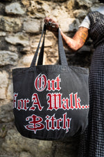 Load image into Gallery viewer, Beeper Vintage Black Tote Bag
