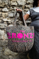 Load image into Gallery viewer, The Bronze Leopard Print Tote Bag
