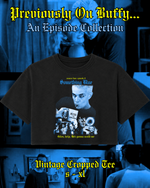 Load image into Gallery viewer, Vintage Cropped T-Shirt | Something Blue
