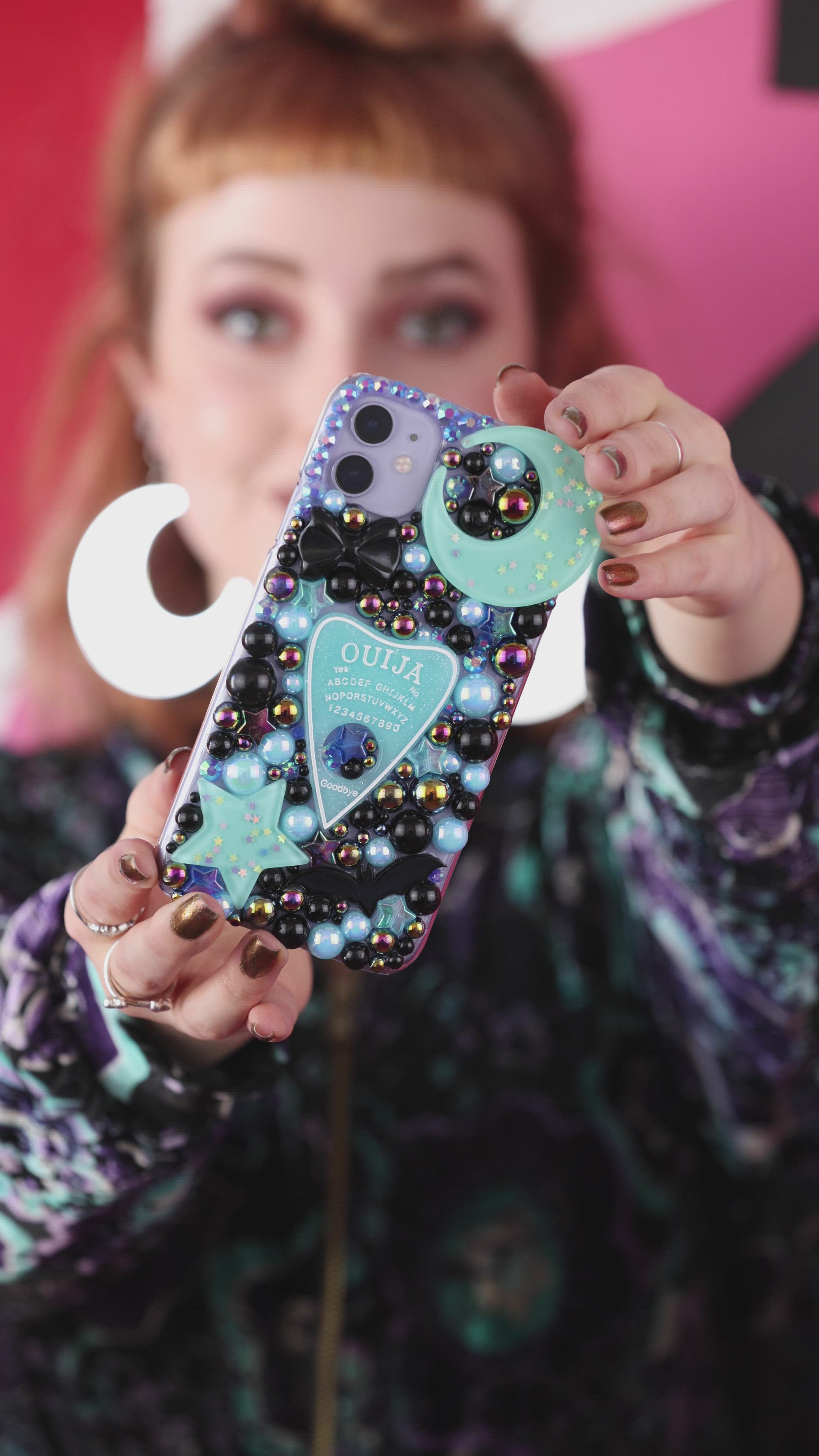 Blue Ouija Planchette Phone Case