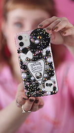 Load and play video in Gallery viewer, Black &amp; White Planchette Phone Case
