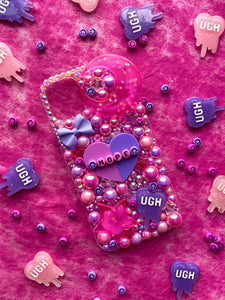 Nope Hot Pink & Purple Phone Case