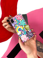 Load image into Gallery viewer, Pastel Unicorn Layered Phone Case
